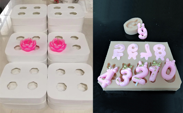 蠟燭模具用什么硅膠制作？